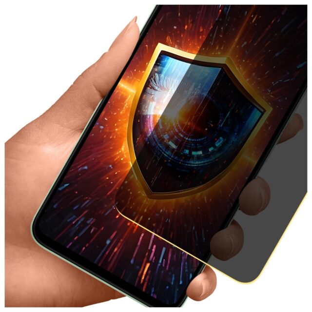 Szkło prywatyzujące 3MK HardGlass Max     Privacy do Xiaomi Redmi 15 4G/ 15 5G - imagine 7