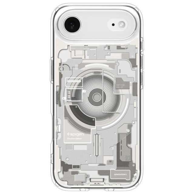 Spigen Ultra Hybrid Mag MagSafe case for iPhone Air zero one titanium - imagine 2