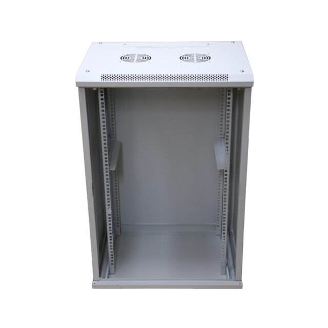 Extralink 18U 600x600 Gray | Rackmount cabinet | wall mounted - imagine 3