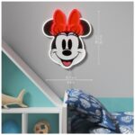 Neon Yellowpop Disney Minnie Printed     Face - imagine 3