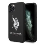 US Polo USHCN65SLHRBK iPhone 11 Pro Max black Silicone Collection