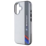 BMW BMHCP16M23HTFEG iPhone 16 Plus 6.7" grey hardcase Motorsport IML Vertical Stripe - imagine 6