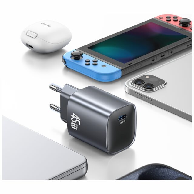 USAMS T66 45W GaN Fast Charger tarnish - imagine 4