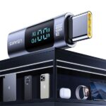 USAMS Adapter AU18 USB-C - USB-CDigital Display 100W steel/aluminum SJ682TC01 (US-SJ682) - imagine 6