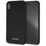 Guess GUHCI65LSGLBK iPhone Xs Max black hard case Silicone