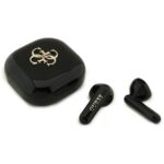 TWS Guess 4G Metal Logo headphones black
