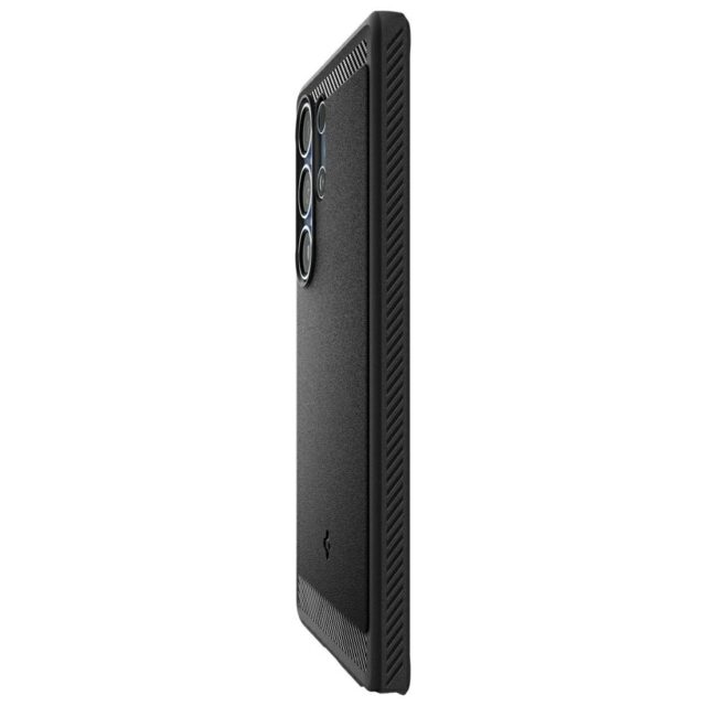 Spigen Rugged Armor Mag MagSafe Case for Samsung Galaxy S25 Ultra Matte Black - imagine 9