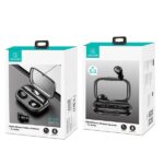 USAMS Bluetooth 5.0 TWS YJ Series Wireless Earphones black BHUYJ01 - imagine 9