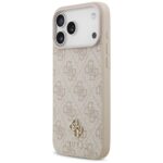 Guess 4G Small 4G and Classic MagSafe case for iPhone 17 Pro Max pink - imagine 2