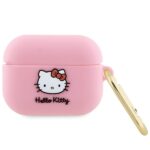 Hello Kitty HKAP3DKHSP AirPods Pro Cover Pink Silicone 3D Kitty Head