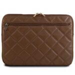 Guess Sleeve GUCS14ZPSQSSGW 14" brown Quilted 4G - imagine 3