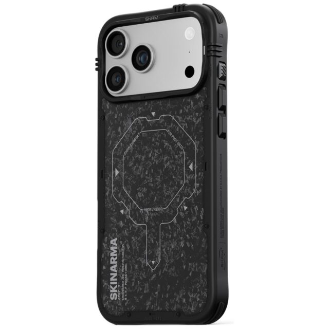 Case Skinarma Vektor MagSafe for iPhone 17 Pro onyx - imagine 2
