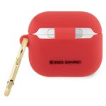 Hello Kitty HKA33DKHSF AirPods 3 Cover Fuchsia Silicone 3D Kitty Head - imagine 2