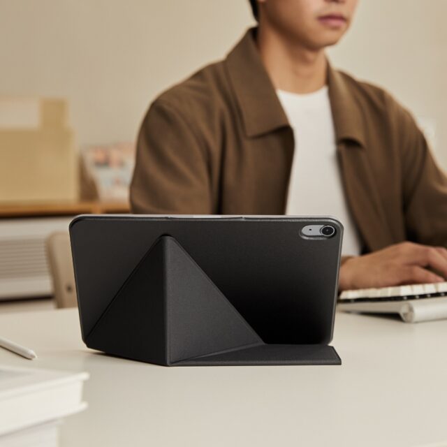 Case PITAKA MagEZ Folio 2 for iPad Pro 12.9" (2021-2022) iPad Air 13" (2024-2025) black - imagine 6