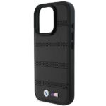 BMW BMHMP16L23PUSPK iPhone 16 Pro 6.3" black hardcase M Perforated And Stitched Line MagSafe - imagine 6