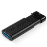 Verbatim USB-A 3.2 Gen 1 PinStripe Flash Drive 16GB black 49316 - imagine 2
