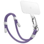 Spigen Universal Strap Set Crossbody & Wrist phone lanyard set deep purple AFA08363 - imagine 3