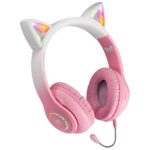 Defender słuchawki Bluetooth FreemotionB505 Led różowy/pink (63505) - imagine 7