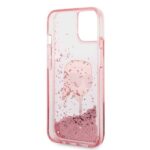Karl Lagerfeld KLHCP14SLNKHCP iPhone 14/ 15 / 13 6,1" pink hardcase Glitter Karl Head - imagine 7