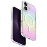 Case UNIQ Iridescia for iPhone 16 Plus Magclick Charging holographic
