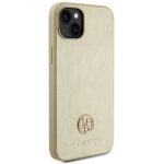 Guess GUHCP15MPS4DGPD iPhone 15 Plus/ 14 Plus 6.7" gold hardcase Strass Metal Logo - imagine 4