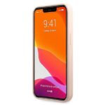 Karl Lagerfeld KLHMP13MSSKCI iPhone 13/ 14 / 15 6,1" hardcase light pink Silicone Ikonik Karl & Ch - imagine 5