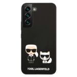 Karl Lagerfeld KLHCS22MSSKCK S22+ S906h ardcase black Silicone Karl & Choupette - imagine 3