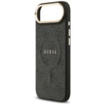 Case Guess 4G PU Classic Logo MagSafe for iPhone Air black - imagine 6