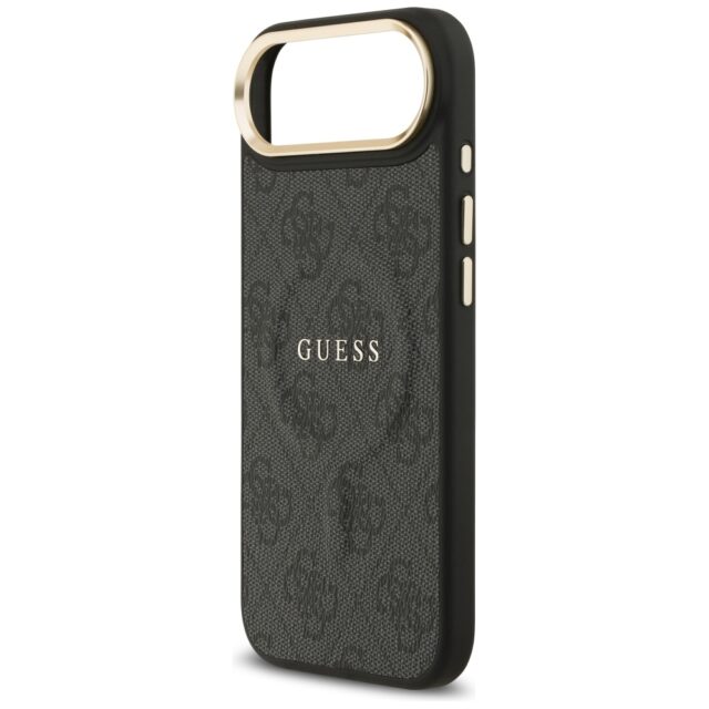 Case Guess 4G PU Classic Logo MagSafe for iPhone Air black - imagine 6