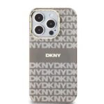 DKNY DKHMP15XHRHSEE iPhone 15 Pro Max 6.7" inch beige hardcase IML Mono & Stripe MagSafe - imagine 3