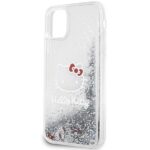 Hello Kitty HKHCN61LIKHET iPhone 11 / Xr 6.1" silver hardcase Liquid Glitter Charms Kitty Hea - imagine 6