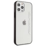 AMG AMHCP12LAESLBK iPhone 12 Pro Max transparent hardcase Metallic Painted - imagine 4