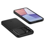 Spigen Optik Armor Sam S23+ S916czarny/black ACS05687 - imagine 10