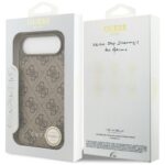 Guess 4G Charms Collection MagSafe case for iPhone Air brown - imagine 7