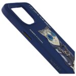 Nimmy case iPhone 15 Pro Max 6.7"        blue Glasses Cool Cat - imagine 4