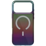 UNIQ Iridescia case for iPhone 17 Pro Max Magclick Charging midnight quartz - imagine 5