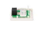 Extralink | Wall mount outlet | 1x RJ45 KAT5E UTP - imagine 5