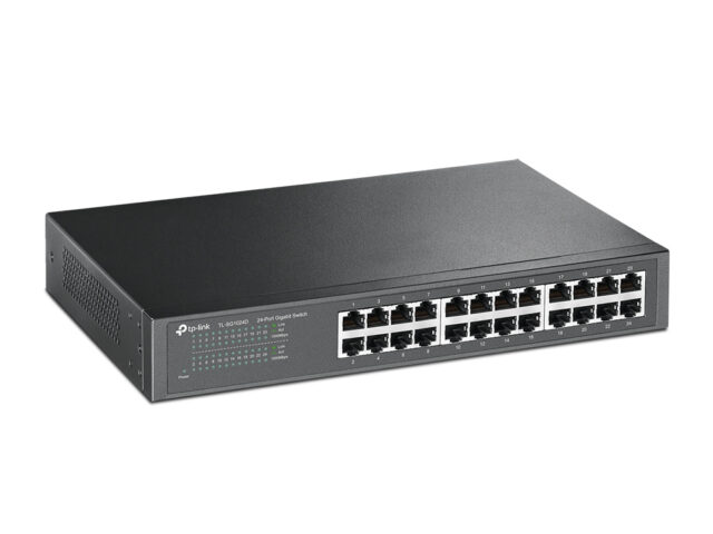 TP-Link TL-SG1024D | Switch | 24x RJ45 1000Mb/s, Rack/Desktop, Unmanaged - imagine 2