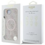 Case Guess 4G Ring Classic Logo MagSafe for iPhone 16e pink - imagine 8