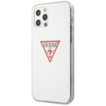 Guess GUHCP12LPCUCTLWH iPhone 12 Pro Max 6,7"  white hardcase Triangle Collection - imagine 2