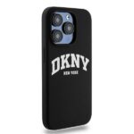 DKNY DKHMP13LSNYACH iPhone 13 Pro / 13 6.1" black hardcase Liquid Silicone White Printed Logo MagSaf - imagine 4