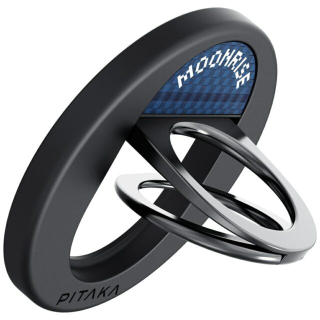 Magnetic holder PITAKA MagEZ Grip 3 MagSafe for phone moonrise - imagine 6