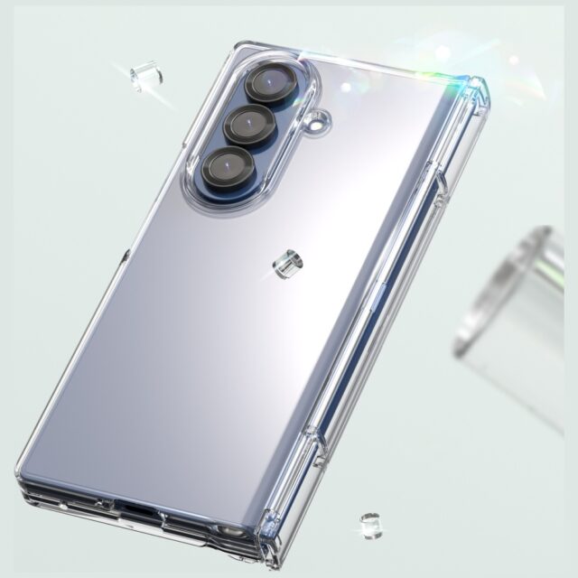 Case Araree Nukin 360 for Samsung Galaxy  Z Fold7 transparent - imagine 4