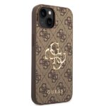 Guess GUHCP15M4GMGBR iPhone 15 Plus/ 14 Plus 6.7" brown hardcase 4G Big Metal Logo - imagine 4