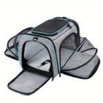 Extralink Pets Cat and Dog Carrier Bag, Foldable Transporter for Pets up to 8kg with Enhanced Ventilation PET-745