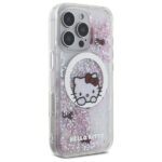 Hello Kitty HKHMP16LLSWKH iPhone 16 Pro 6.3" white hardcase Liquid Glitter Sweet Kitty Bows M - imagine 4