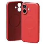 Mercury Semi-Silicone MagSafe Case for iPhone 17 Red