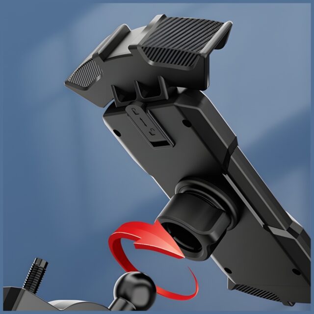 AWEI X47 bike mount for frame black - imagine 5