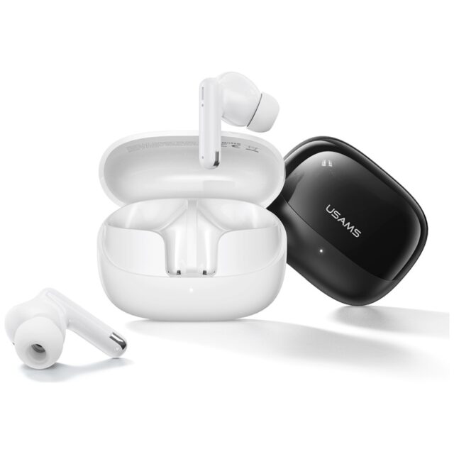 USAMS Bluetooth 5.3 IF27 Wireless In-Ear Headphones White - imagine 3