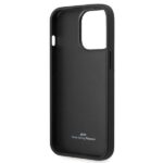 BMW BMHCP14L22RFGK iPhone 14 Pro 6.1" black Leather Diamond Pattern - imagine 7